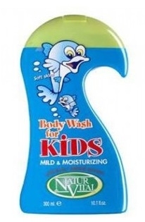 NaturVital Kids Body Wash Mildmoisturizing Meyve Özlü Çocuk Vücut Şampuanı